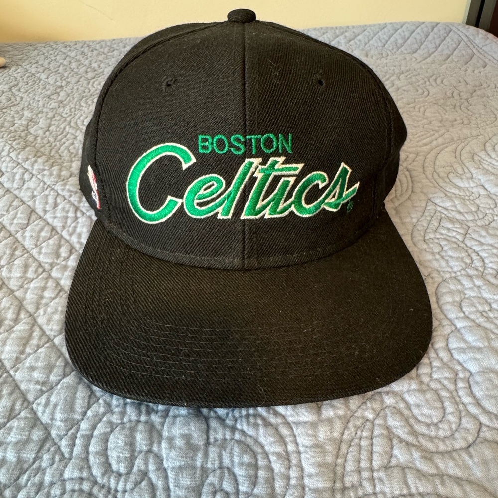 Vintage Boston Celtics Black Cap